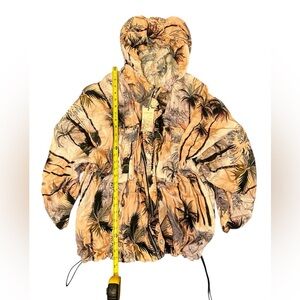 Johnny Was cotton women hoodie Jacket. NWT , size Large